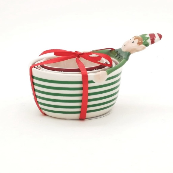 Holiday Time Elf Measuring Cups. - Picture 2 of 8